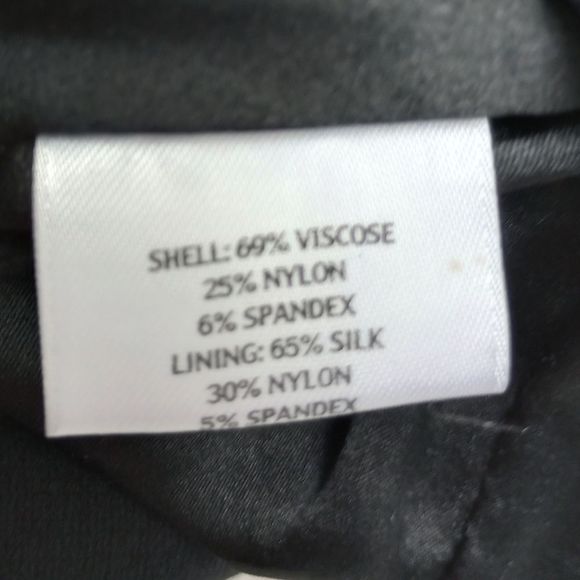 Eileen Fisher Black Sleeveless Viscose Blend Pull-on Dress, Size Medium - Picture 14 of 15